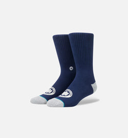STANCE M556A16BLC-NVY
 Stalley Blue Collar Socks (Mens) - Blue Image 0