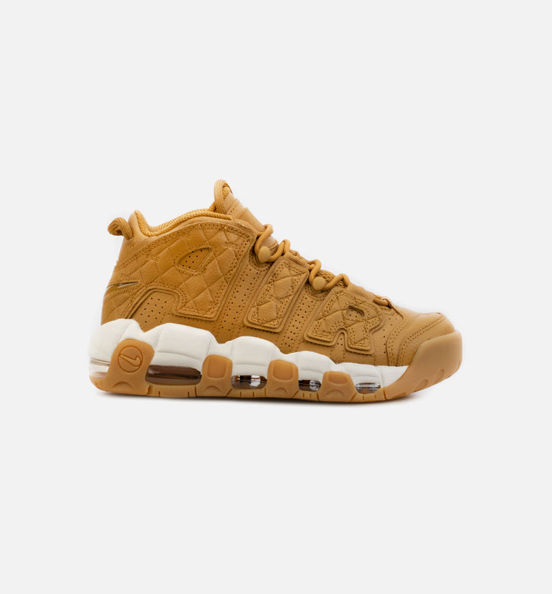 Air More Uptempo Wheat Womens Lifestyle Shoe - Brown