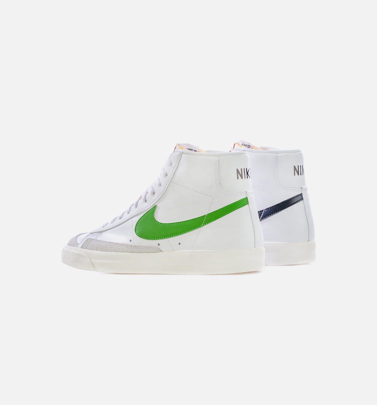 nike blazer mid 77 vintage white green