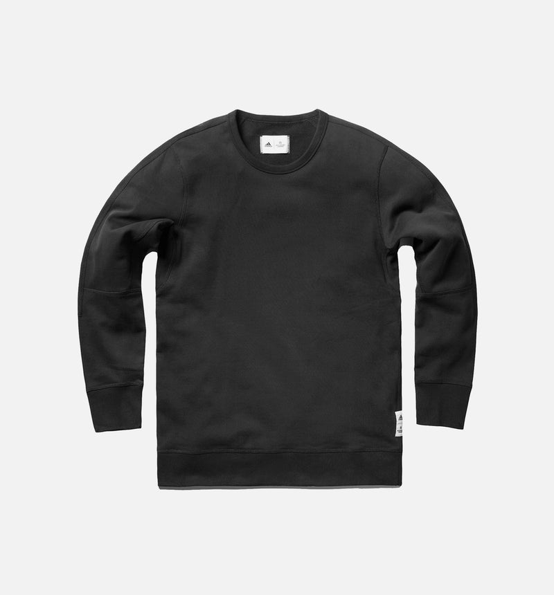 Reigning Champ X adidas French Terry Crew Long Sleeve Men's  - Black