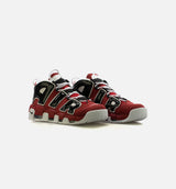 Air More Uptempo Bulls Mens Lifestyle Shoe - Red/Black