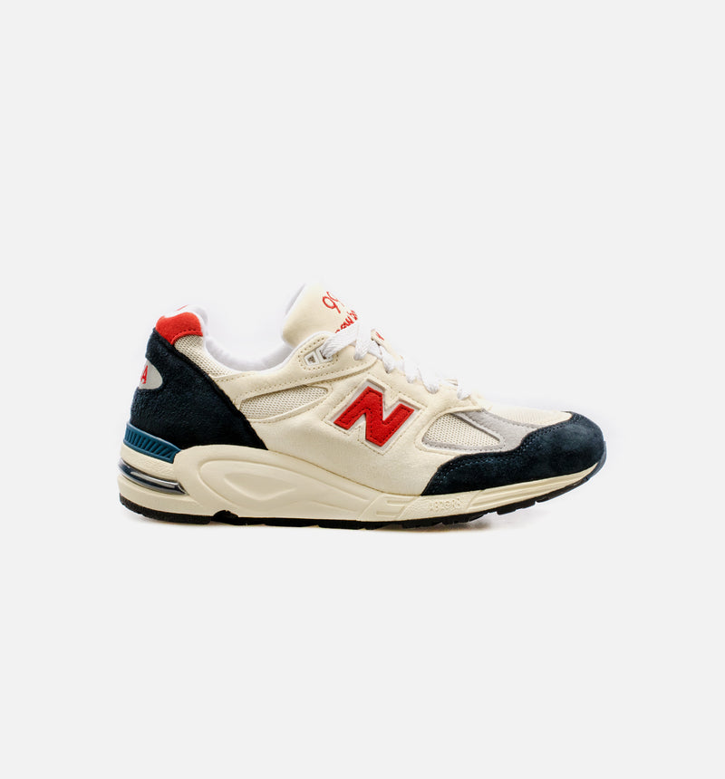 New balance 990 clearance red white and blue