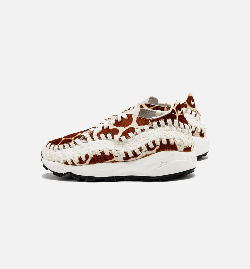 Air Footscape Woven Womens Lifestyle Shoe - Sail/Brown