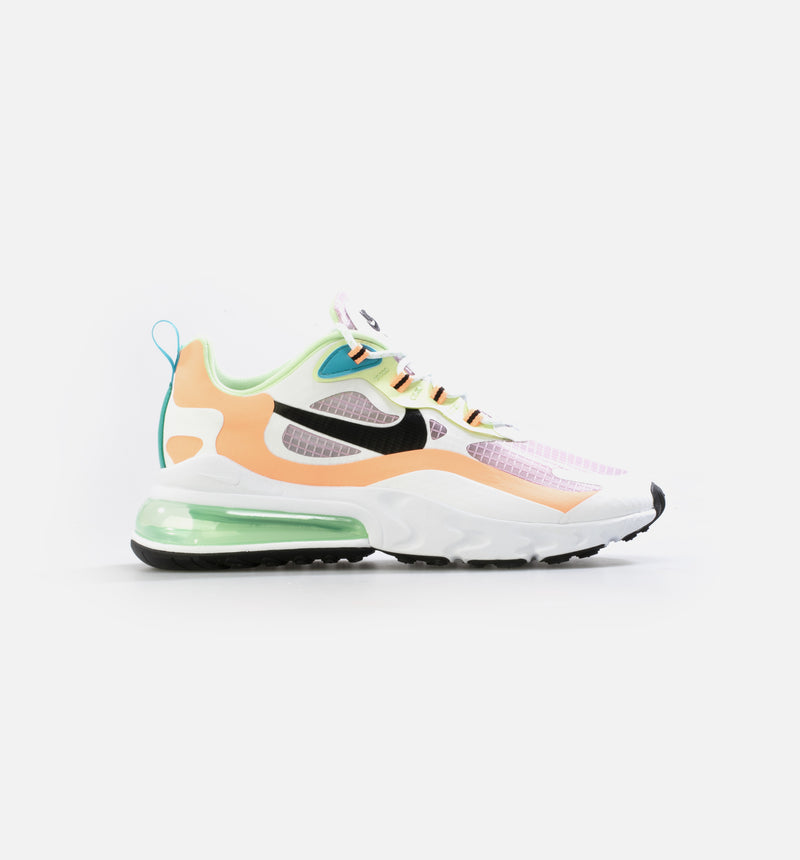 Women's air max 270 react shoes white pink yellow Clearance