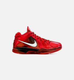 NIKE DV0835-600
 Zoom KD 3 Challenge Red Mens Basketball Shoe - Red Image 0