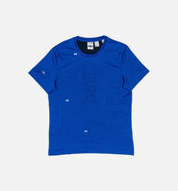 REEBOK AY8192
 Reebok X Hall of Fame Capsule Collection Perforated Tee Men's - Royal Image 0