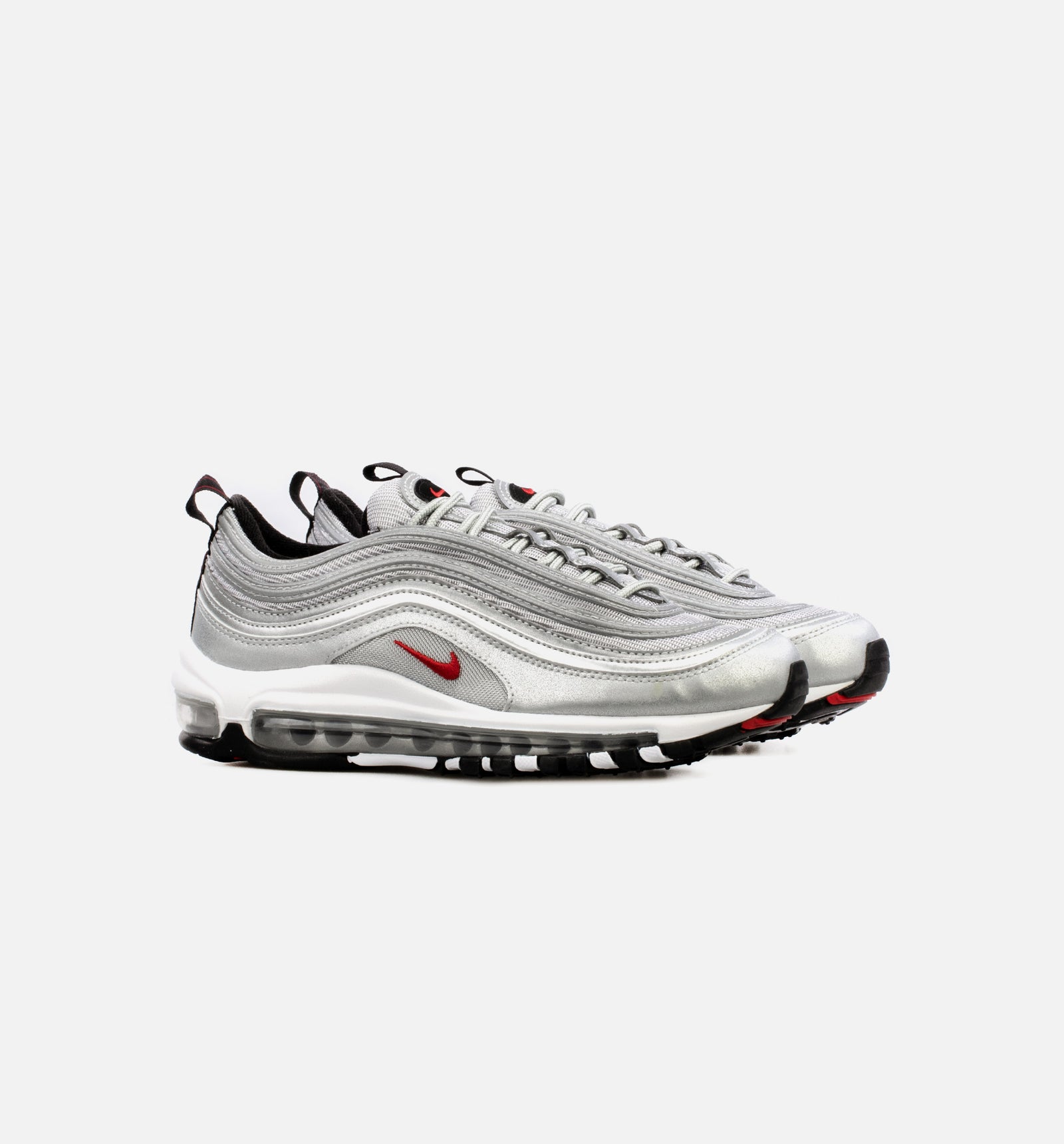 Nike 918890 001 Air Max 97 Silver Bullet Grade School Lifestyle Shoe Grey ShopNiceKicks