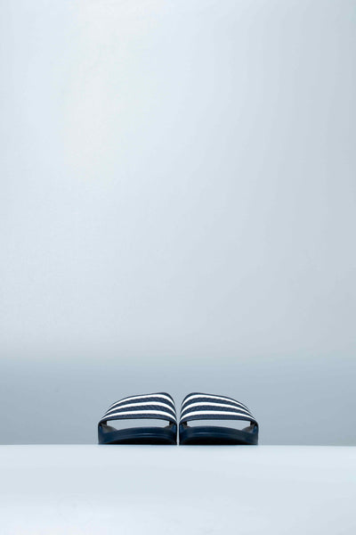 adidas 288022 Adilette Slide Sandals Mens - Blue/White – ShopNiceKicks.com