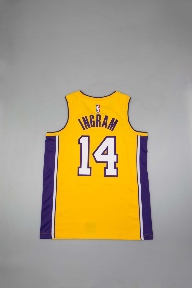 Los Angeles Lakers Swingman Jersey Yellow/Purple