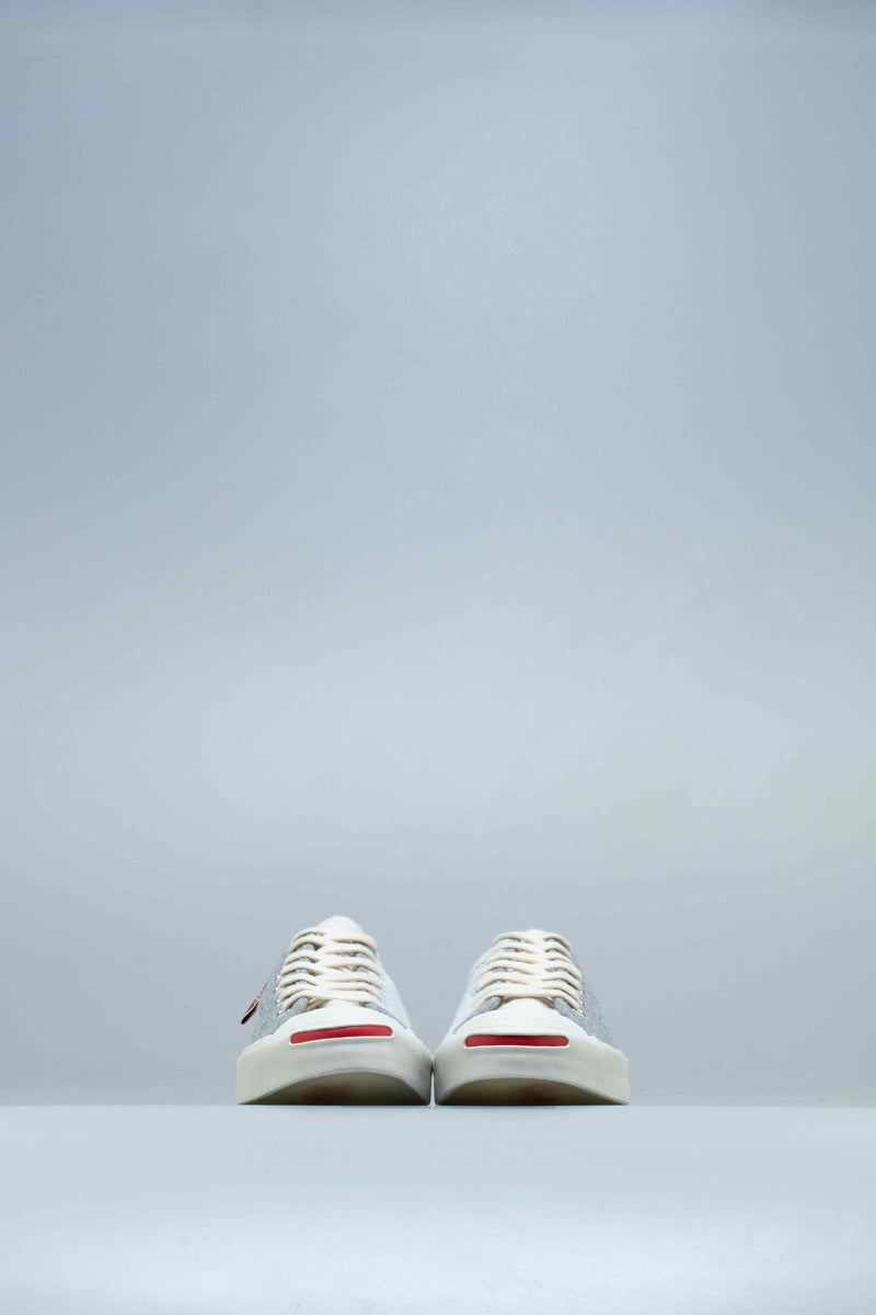 JP Ox X Footpatrol Mens Shoes - Grey/White