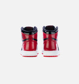 Air Jordan 1 High OG Patent Bred Grade School Lifestyle Shoe - Black/White/Varsity Red Limit One Per Customer