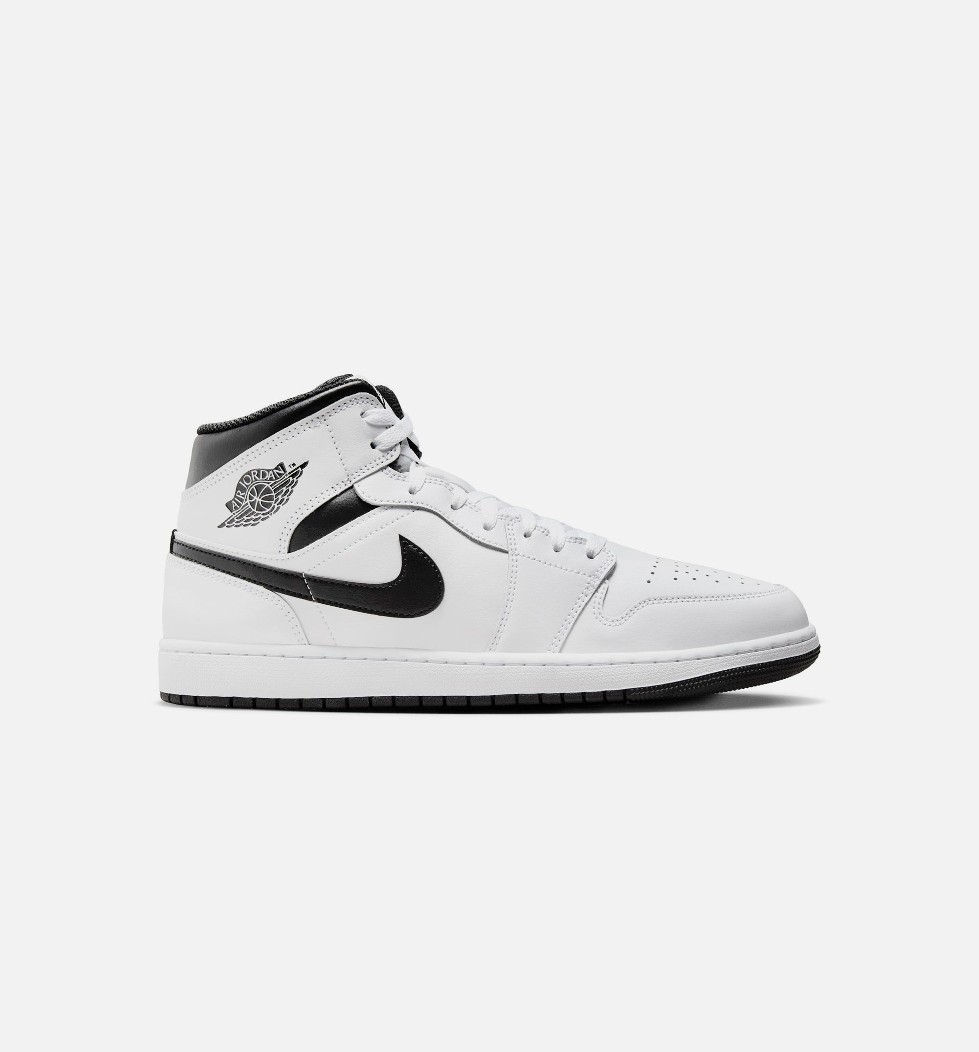 Air Jordan Mid Mens Lifestyle Shoe White/Black