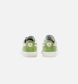 Suede Vintage Mens Lifestyle Shoe - Green/White