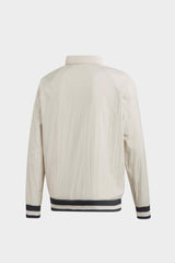 Warm Up Mens Track Top - Clear Brown/White