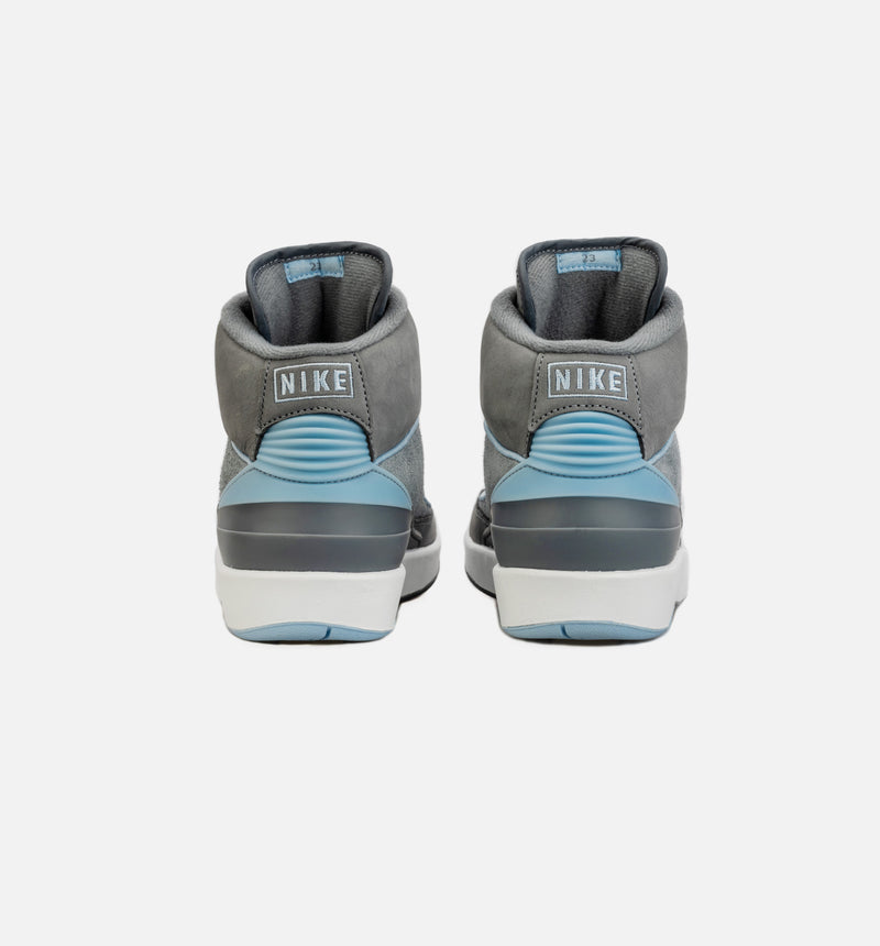 Air Jordan 2 Retro Cool Grey Womens Lifestyle Shoe - Grey/Blue