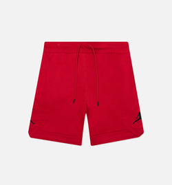 JORDAN DA9824-687
 Essential Fleece Diamond Shorts Mens Shorts - Red/Black Image 0