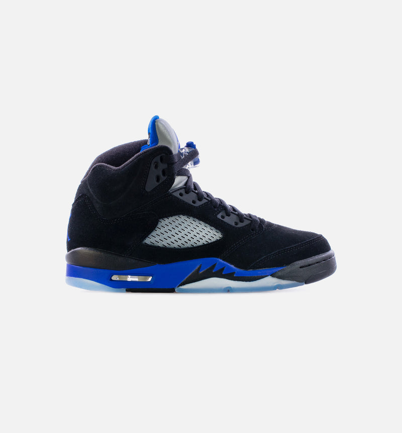 Air Jordan 5 Retro Racer Blue Mens Lifestyle Shoe - Black/Blue Limit One Per Customer