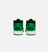 Air Jordan 1 Retro Low Lucky Green Grade School Lifestyle Shoe - Black/Green
