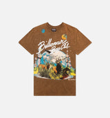 BB S.T.F. Short Sleeve Mens T-Shirt - Brown