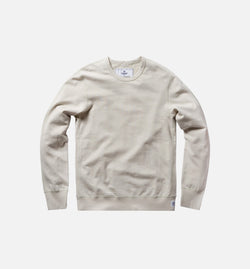 REIGNING CHAMP RC-3256-DUST
 Reigning Champ Long Sleeve Terry Crew Sweater Men's - Dust Image 0