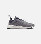 Us & Sons NMD R2 Mens Shoe - Core Heather Grey/Matte Silver/Running White