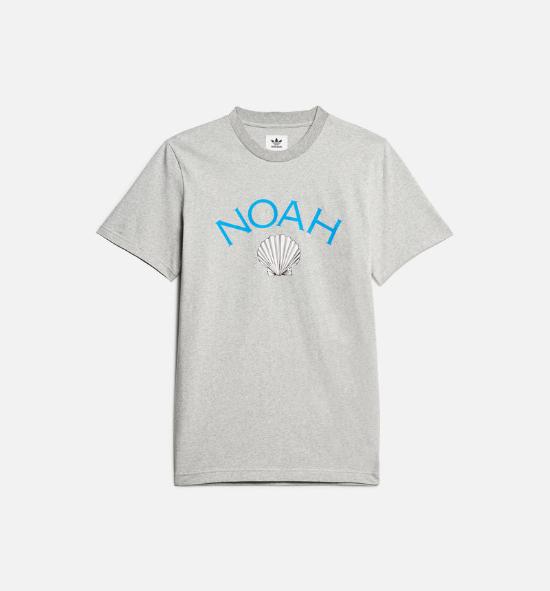 Noah Mens T-Shirt - Grey/Blue/White