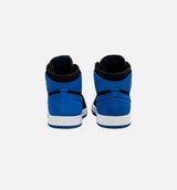 Air Jordan 1 Retro High OG Royal Reimagined Preschool Lifestyle Shoe - Black/Royal Blue/White Free Shipping