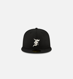 NEW ERA 60185366
 Fear of God Essentials 59FIFTY Fitted Hat Mens Hat - Black Image 0