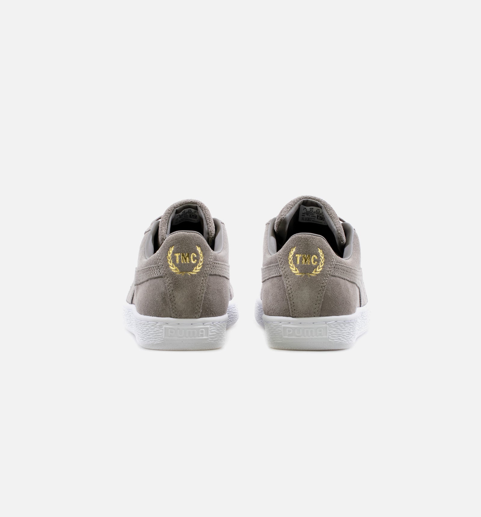 PUMA 381801 01 TMC Suede Mens Lifestyle Shoe - Grey/White 