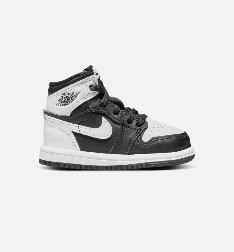 Air Jordan Retro High OG Infant Toddler Lifestyle Shoe Black/White