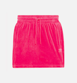 ADIDAS H53364
 Jeremy Scott Velour Skirt Womens Skirt - Pink Image 0