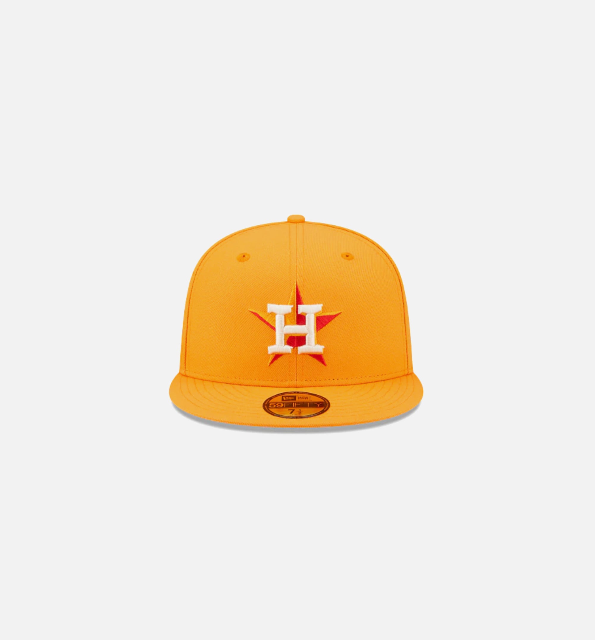 New Era Houston Astros State Fruit 59FIFTY Fitted Cap Mens Hat - Yellow