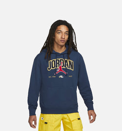 JORDAN DA7184-410
 Jumpman Pullover Hoodie Mens Hoodie - Midnight Navy Image 0