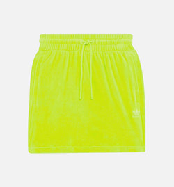 ADIDAS H53365
 Jeremy Scott Velour Skirt Womens Skirt (Yellow) Image 0