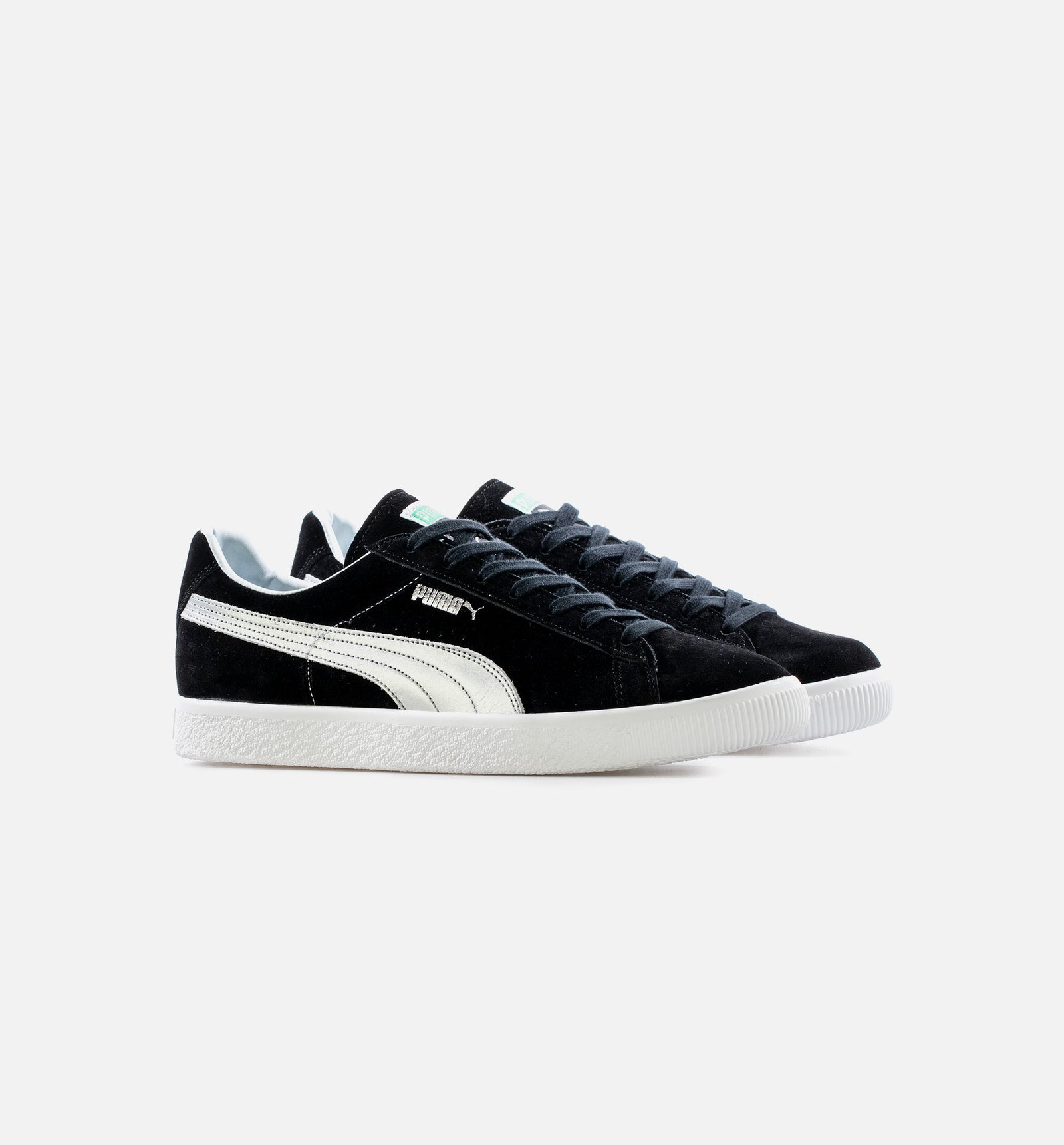 PUMA 375905 01 Suede Vintage Made In Japan Black Silver Mens