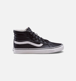 VANS VN0A3ZCH68X
 Leather SK8 Hi Reissue Ghillie Mens Shoes - Black/Marshmallow Image 0