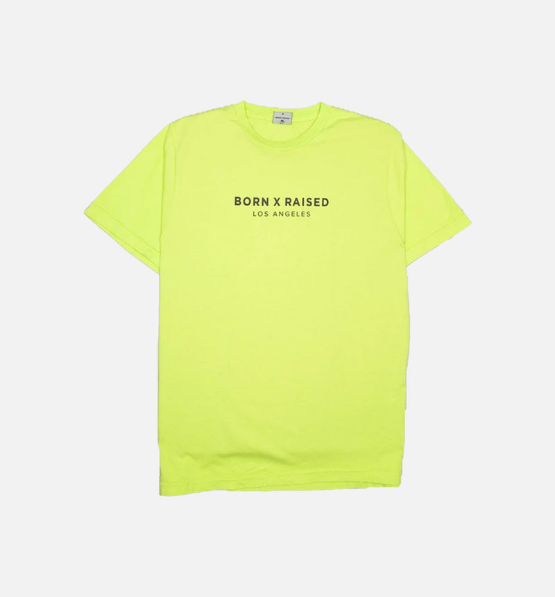 Corporate Mens T-Shirt - Green/Yellow