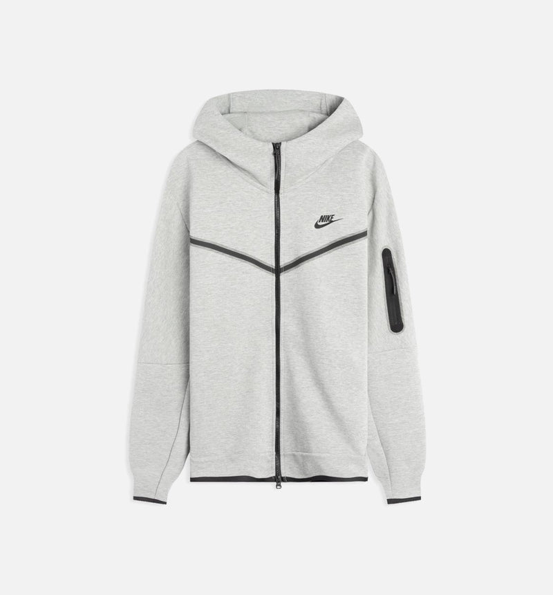 Sportswear Tech Fleece Full Zip Hoodie Mens Hoodie - Grey