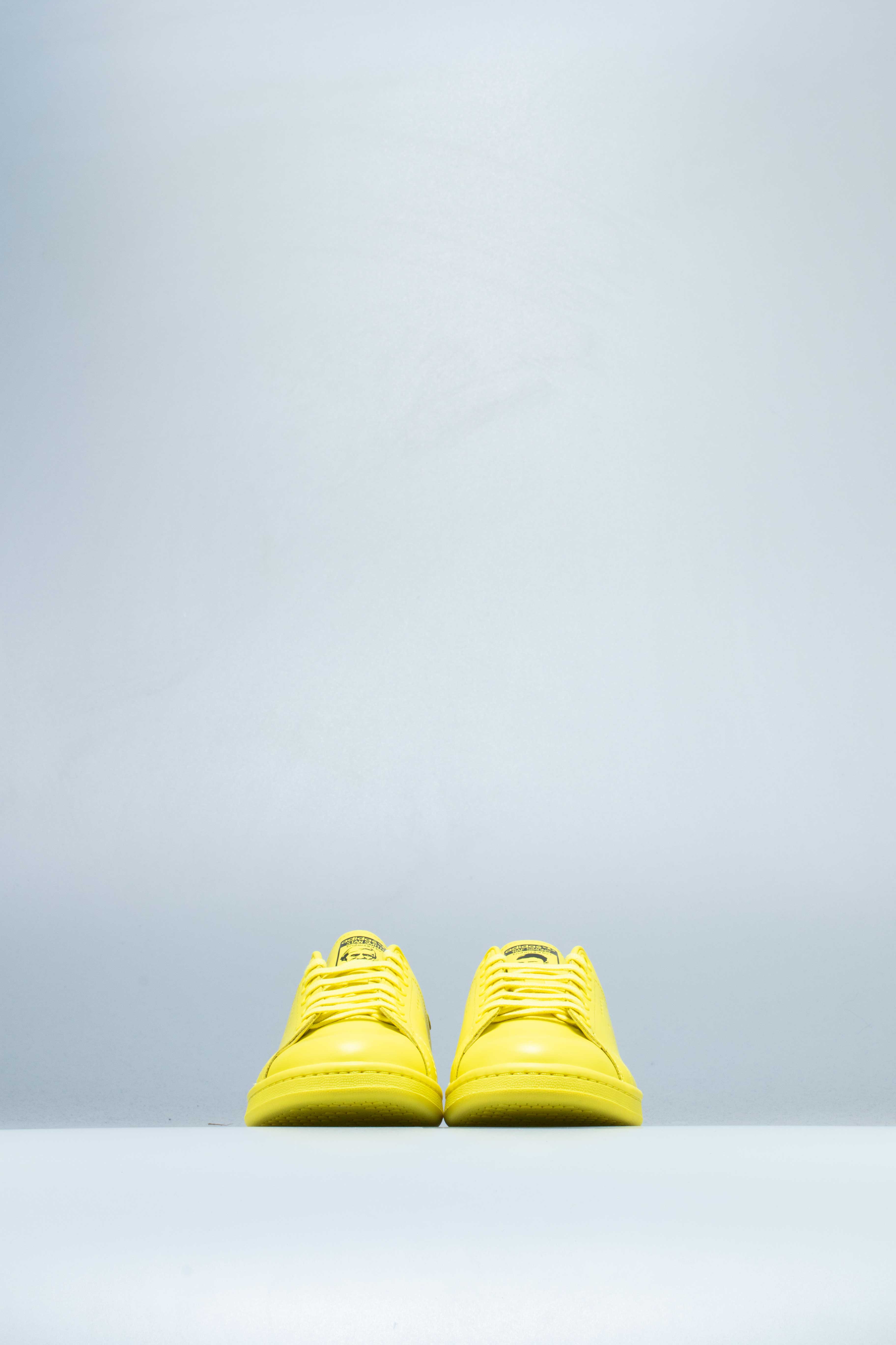 Adidas Consortium F34259 Raf Simons Stan Smith Mens Shoes - Bright Yellow/Pure Yellow/Cloud White ShopNiceKicks.com Adidas Consortium F34259 Raf Simons Stan Smith Mens Shoes - Bright Yellow/Pure Yellow/Cloud White ShopNiceKicks.com