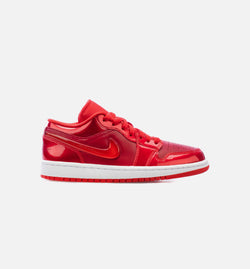 JORDAN DH5893-600
 Air Jordan 1 Low SE Pomegranate Womens Lifestyle Shoe - Red Image 0