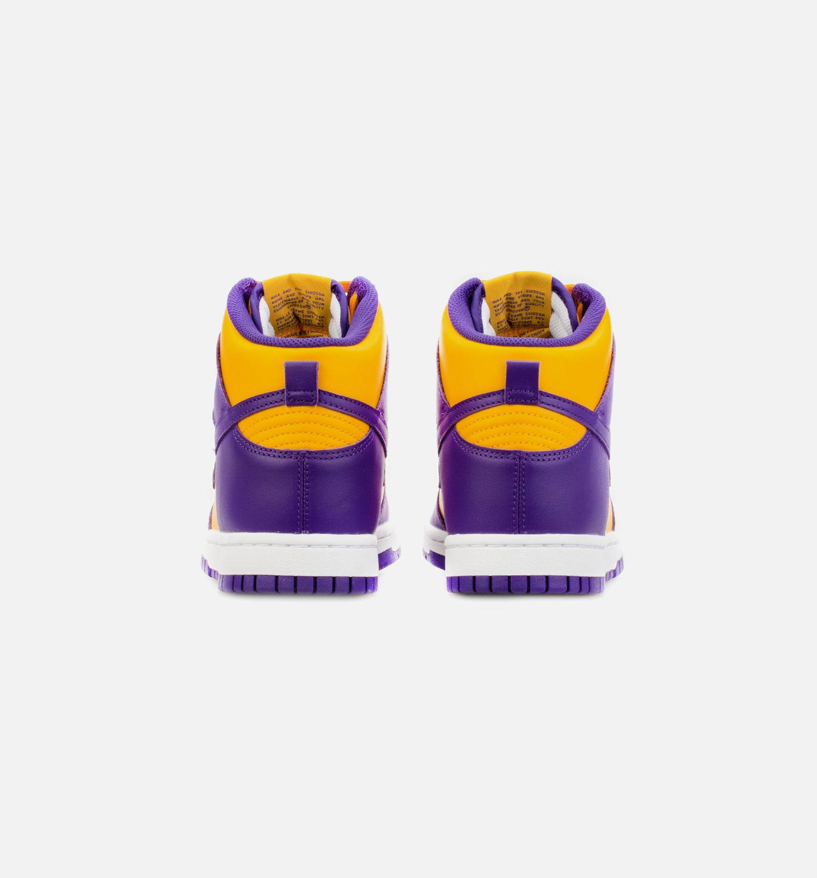 Big Kid’s Nike Dunk High Lakers Purple Yellow high quality