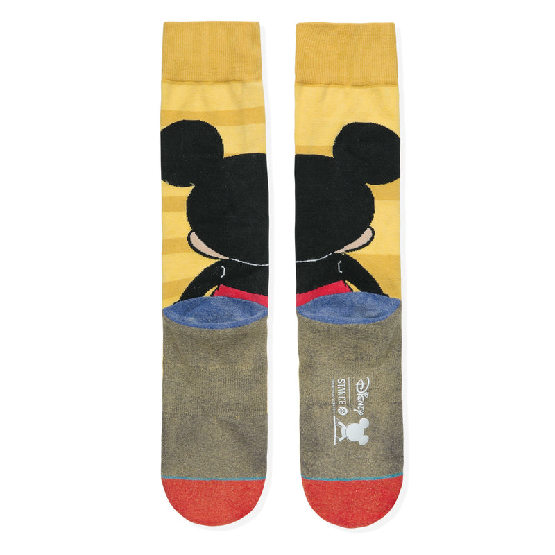 Mickey Socks Men's - Yellow/Black/Red