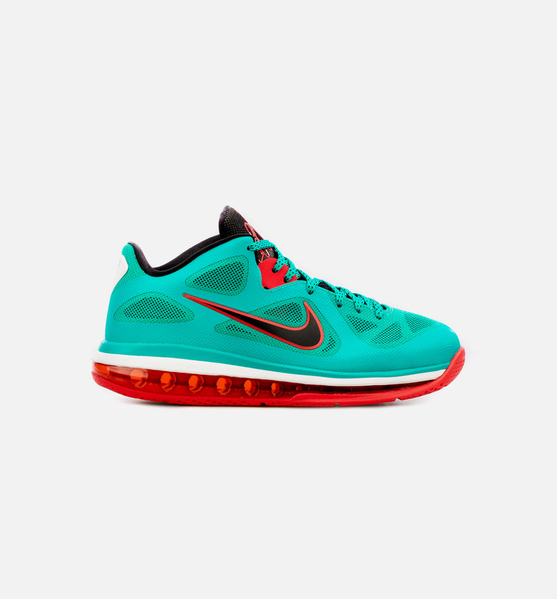LeBron 9 Low Reverse Liverpool Mens Basketball Shoe - Green/Red