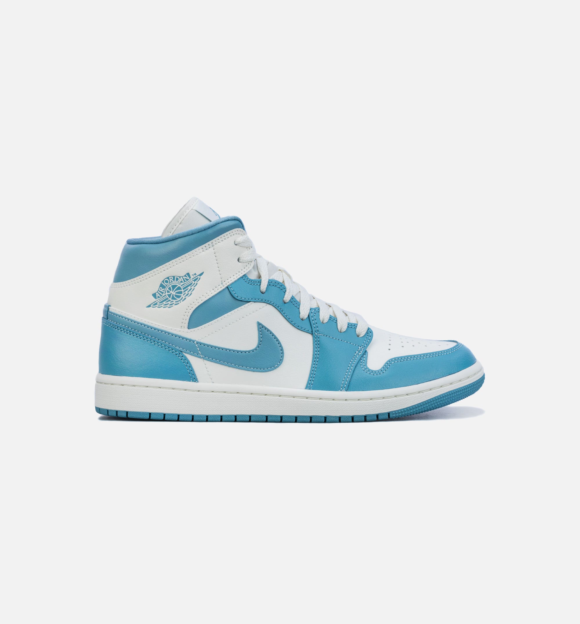 Jordan 1 blue outlet and white womens