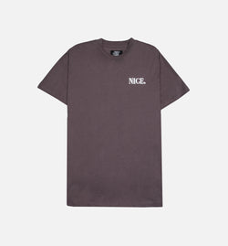 NICE KICKS PREMIUM SS21-006-PRP
 Nice Day Short Sleeve Mens T-Shirt - Muave/Purple Image 0