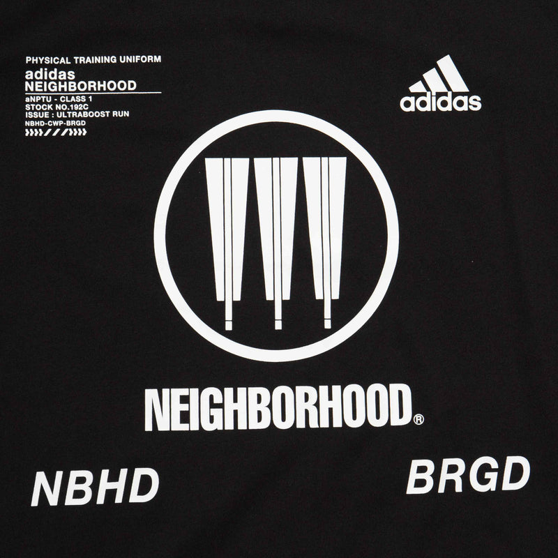 adidas X Neighorhood Mens T-Shirt - Black/White