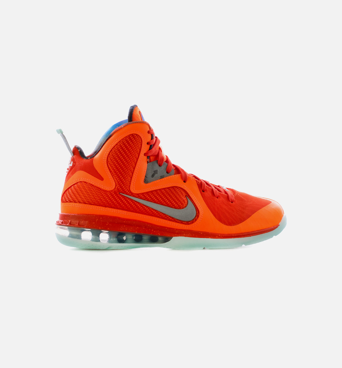 Nike LeBron 9 Big Bang 2022 516958-800‎ Basketball Shoes Mens 12 Orange Mid Top Deals on Men main image 4