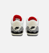 Air Jordan 3 Retro White Cement Reimagined Infant Toddler Lifestyle Shoe - White/Red/Grey