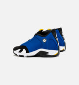 Air Jordan 14 Retro Laney Mens Lifestyle Shoe - Blue/Black Free Shipping