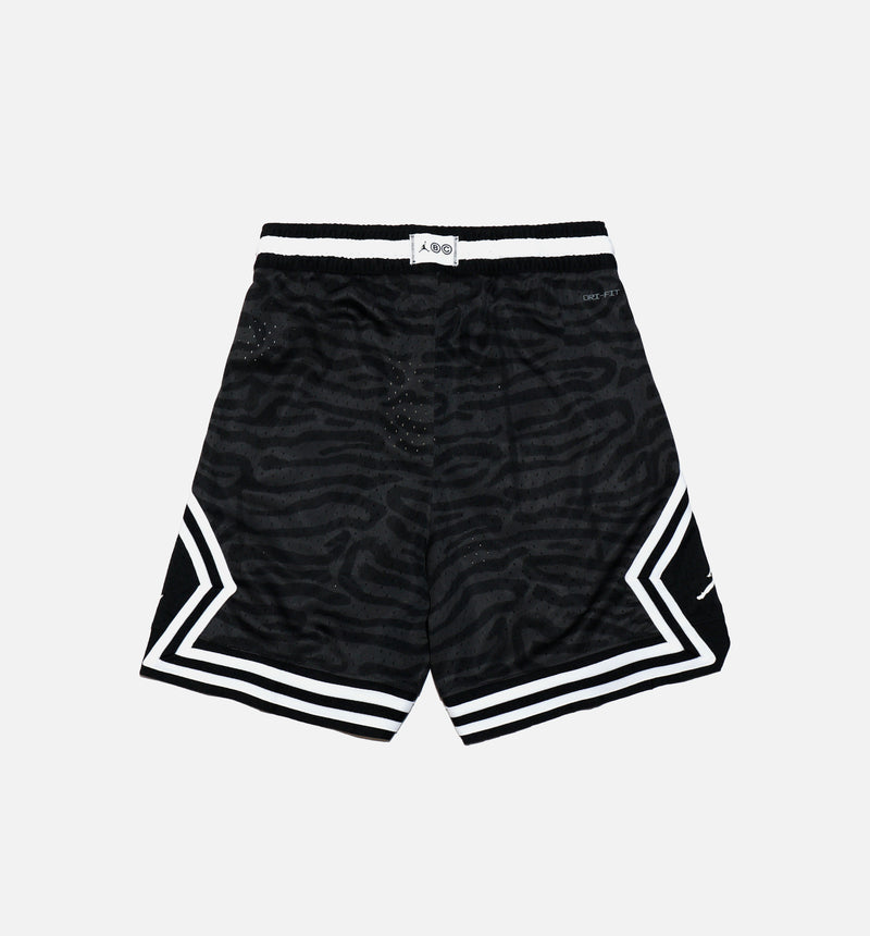 DriFIT Sport Printed Diamond Shorts Mens Shorts - Black/White